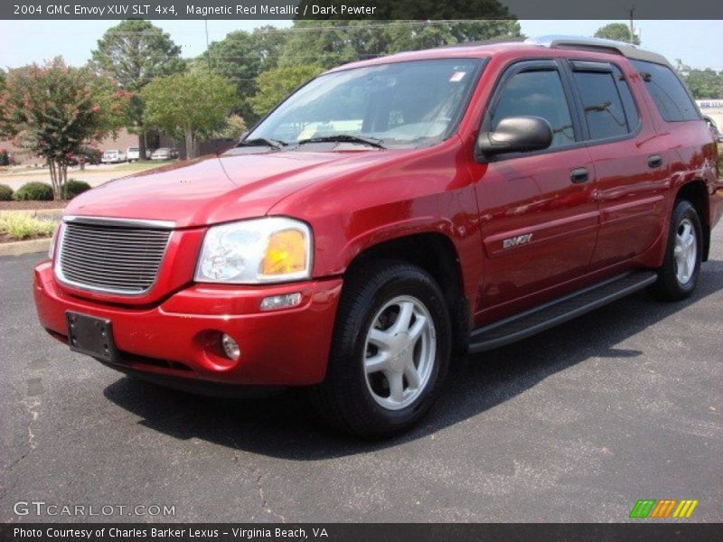 Magnetic Red Metallic / Dark Pewter 2004 GMC Envoy XUV SLT 4x4
