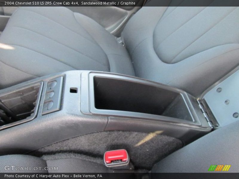 Sandalwood Metallic / Graphite 2004 Chevrolet S10 LS ZR5 Crew Cab 4x4