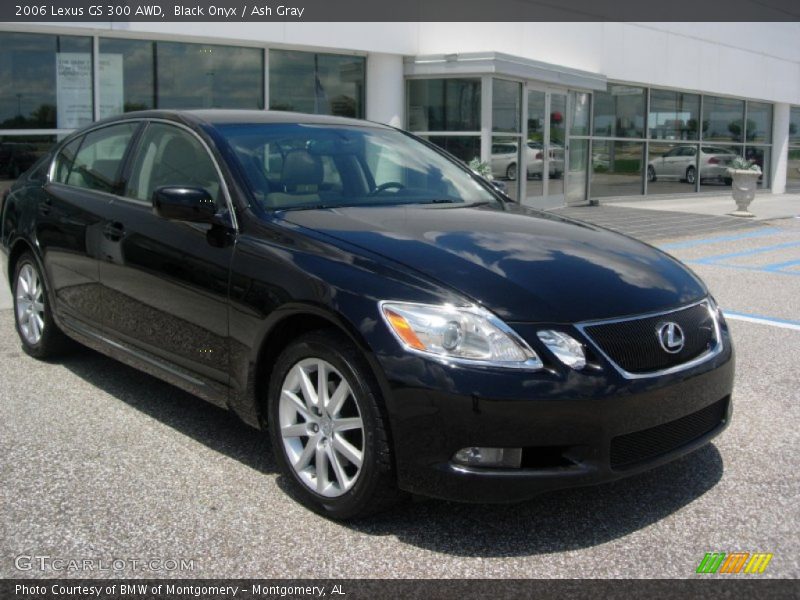 Black Onyx / Ash Gray 2006 Lexus GS 300 AWD