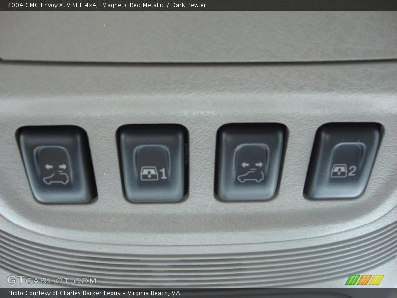Magnetic Red Metallic / Dark Pewter 2004 GMC Envoy XUV SLT 4x4