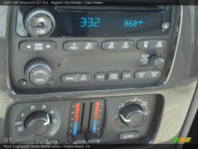 Magnetic Red Metallic / Dark Pewter 2004 GMC Envoy XUV SLT 4x4