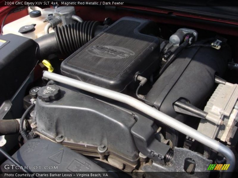 Magnetic Red Metallic / Dark Pewter 2004 GMC Envoy XUV SLT 4x4