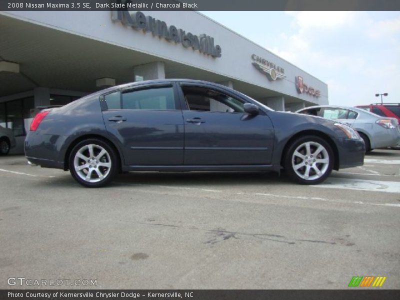 Dark Slate Metallic / Charcoal Black 2008 Nissan Maxima 3.5 SE