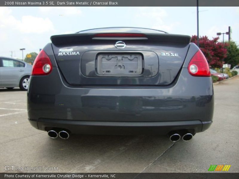Dark Slate Metallic / Charcoal Black 2008 Nissan Maxima 3.5 SE