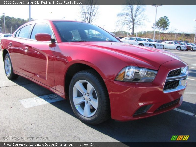 Redline 3-Coat Pearl / Black 2011 Dodge Charger SE