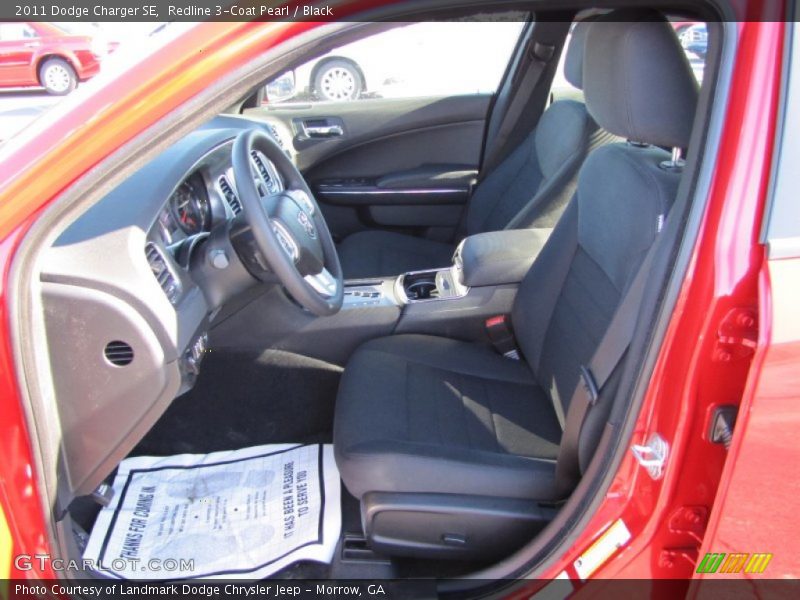 Redline 3-Coat Pearl / Black 2011 Dodge Charger SE