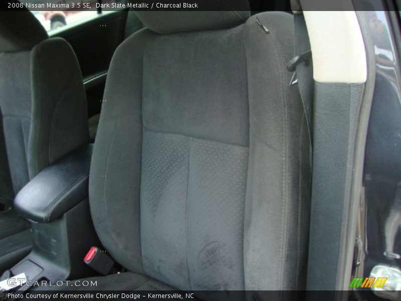 Dark Slate Metallic / Charcoal Black 2008 Nissan Maxima 3.5 SE