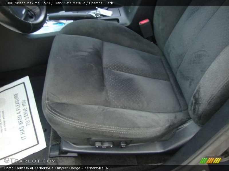 Dark Slate Metallic / Charcoal Black 2008 Nissan Maxima 3.5 SE