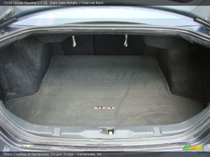Dark Slate Metallic / Charcoal Black 2008 Nissan Maxima 3.5 SE