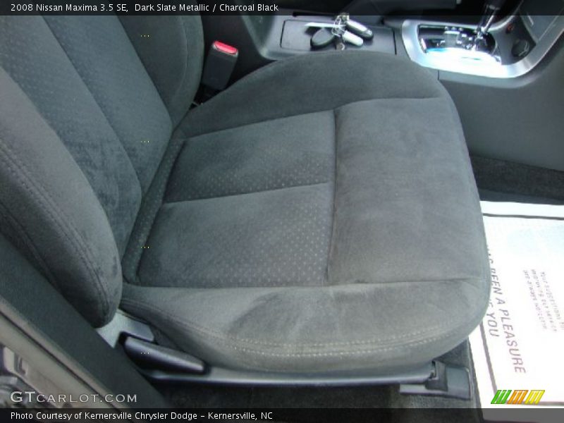 Dark Slate Metallic / Charcoal Black 2008 Nissan Maxima 3.5 SE
