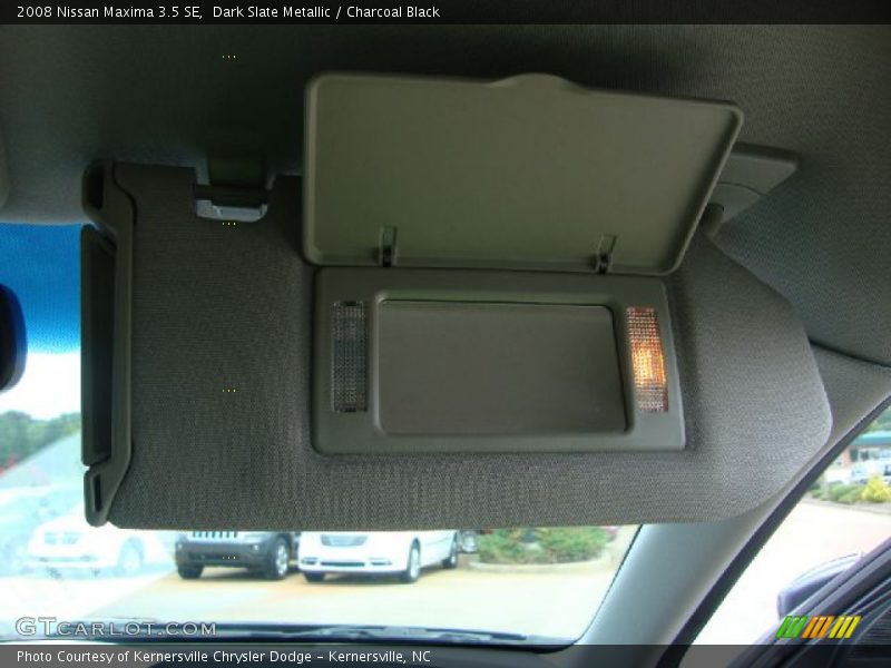 Dark Slate Metallic / Charcoal Black 2008 Nissan Maxima 3.5 SE