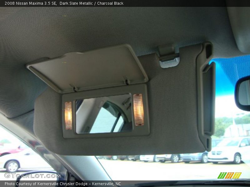 Dark Slate Metallic / Charcoal Black 2008 Nissan Maxima 3.5 SE