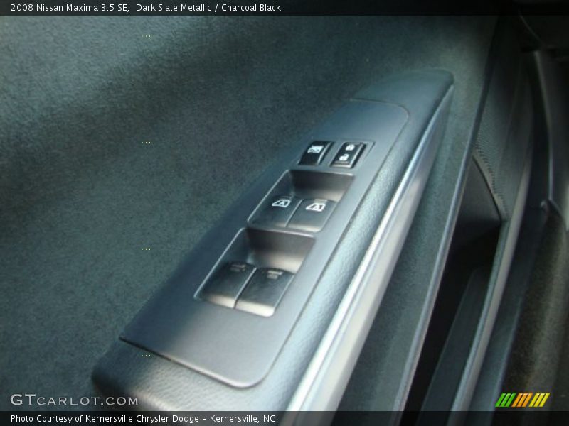 Dark Slate Metallic / Charcoal Black 2008 Nissan Maxima 3.5 SE