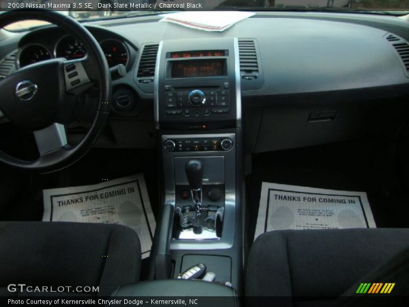 Dark Slate Metallic / Charcoal Black 2008 Nissan Maxima 3.5 SE