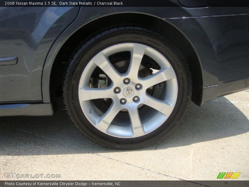 Dark Slate Metallic / Charcoal Black 2008 Nissan Maxima 3.5 SE