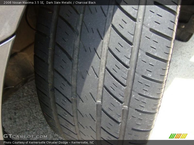 Dark Slate Metallic / Charcoal Black 2008 Nissan Maxima 3.5 SE