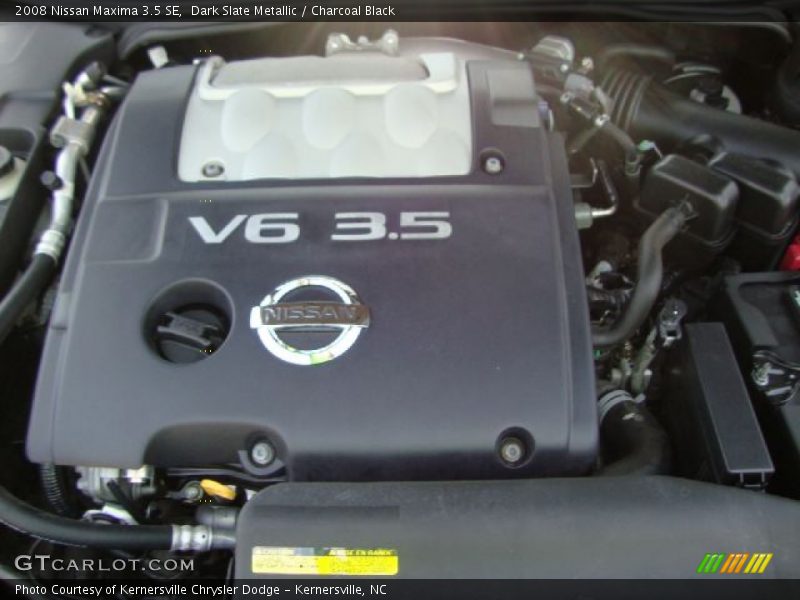 Dark Slate Metallic / Charcoal Black 2008 Nissan Maxima 3.5 SE