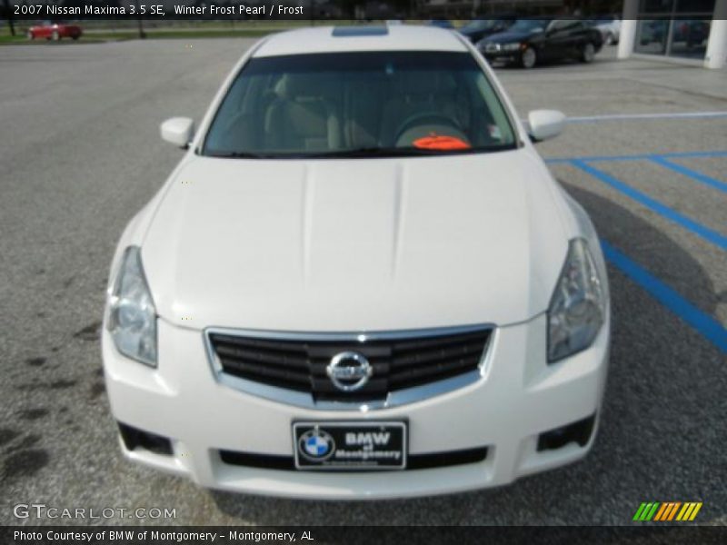 Winter Frost Pearl / Frost 2007 Nissan Maxima 3.5 SE