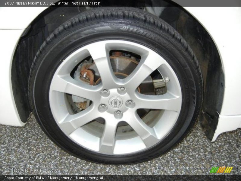 Winter Frost Pearl / Frost 2007 Nissan Maxima 3.5 SE