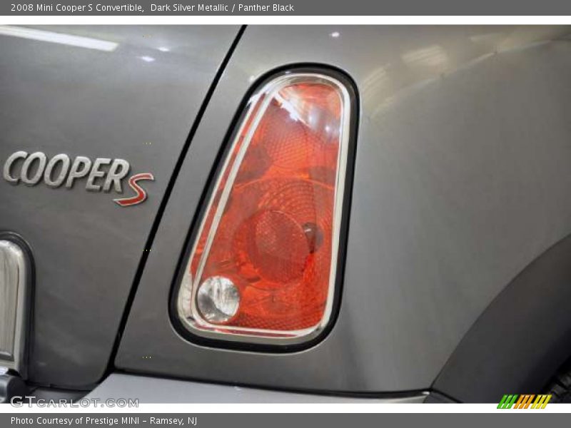 Dark Silver Metallic / Panther Black 2008 Mini Cooper S Convertible
