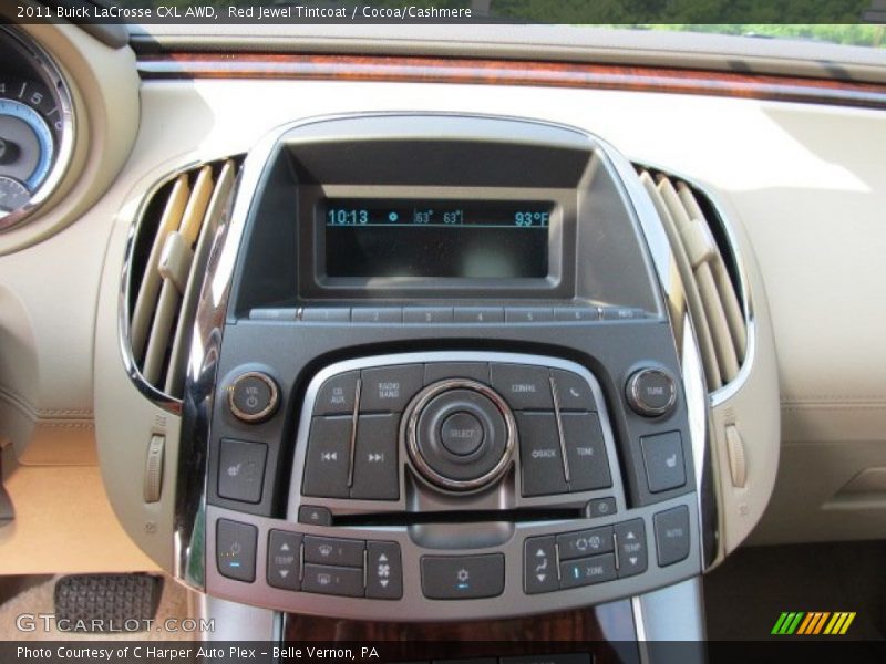 Controls of 2011 LaCrosse CXL AWD