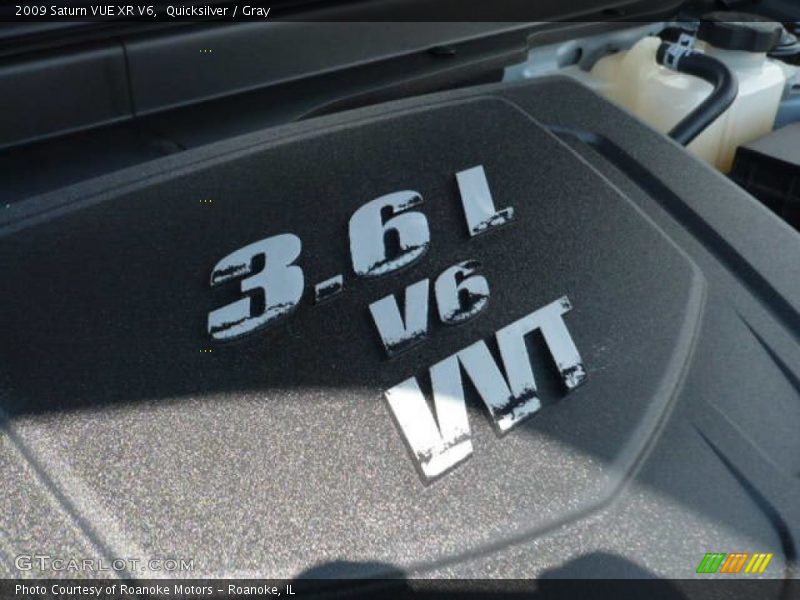 Quicksilver / Gray 2009 Saturn VUE XR V6