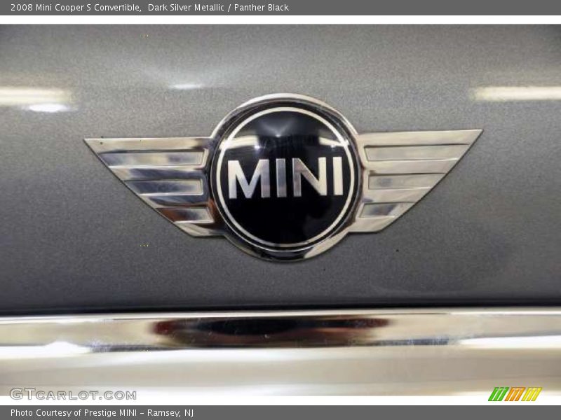 Dark Silver Metallic / Panther Black 2008 Mini Cooper S Convertible