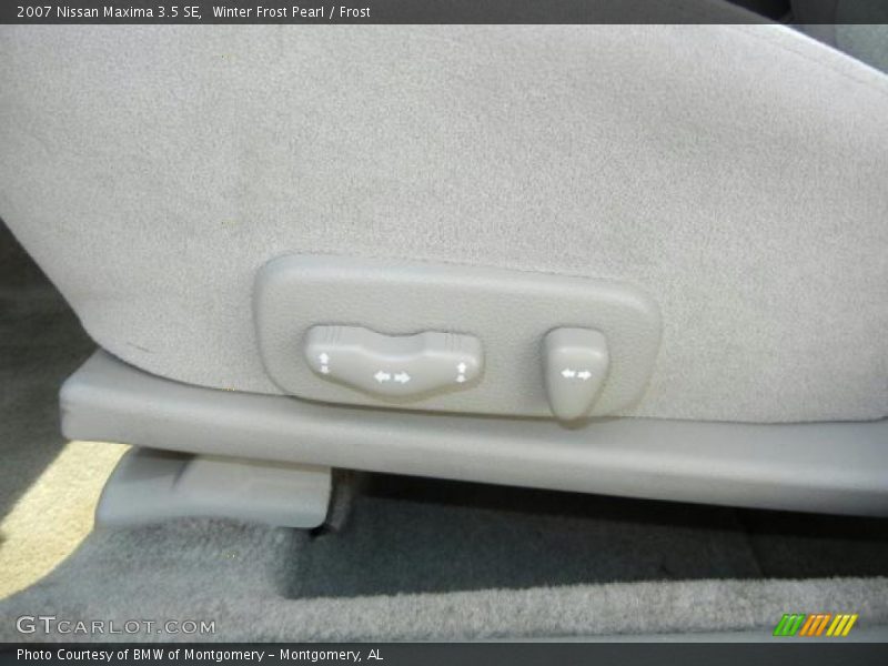Winter Frost Pearl / Frost 2007 Nissan Maxima 3.5 SE