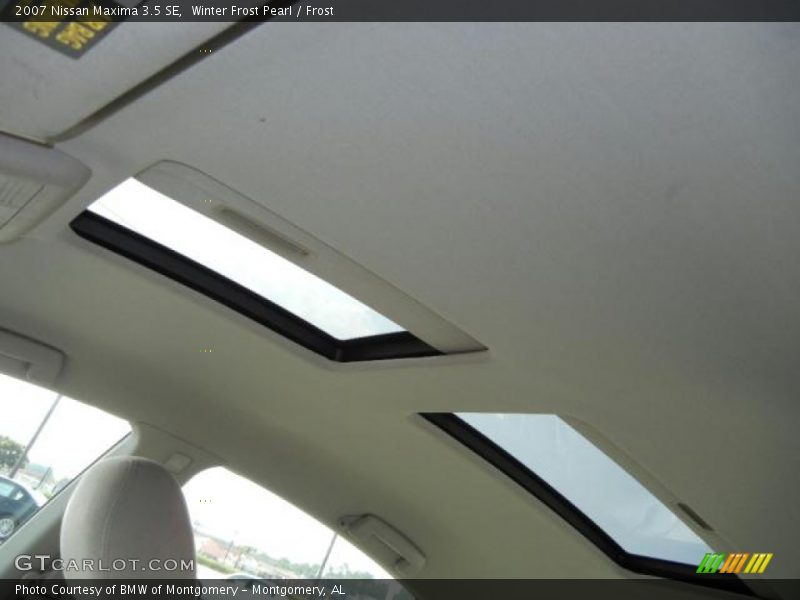 Winter Frost Pearl / Frost 2007 Nissan Maxima 3.5 SE