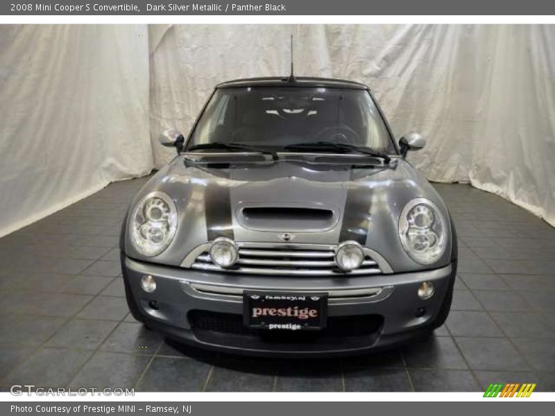 Dark Silver Metallic / Panther Black 2008 Mini Cooper S Convertible