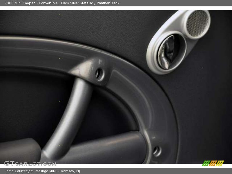 Dark Silver Metallic / Panther Black 2008 Mini Cooper S Convertible