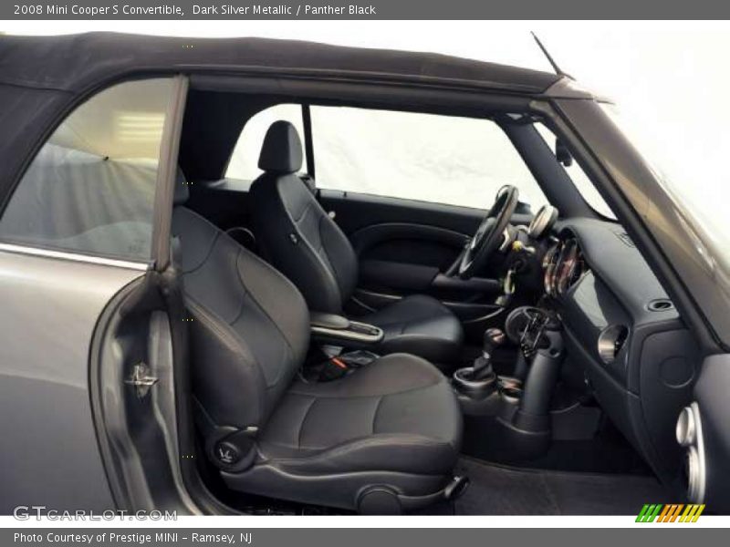 Dark Silver Metallic / Panther Black 2008 Mini Cooper S Convertible