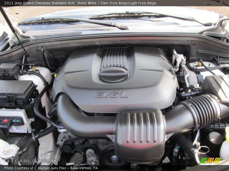  2011 Grand Cherokee Overland 4x4 Engine - 3.6 Liter DOHC 24-Valve VVT V6