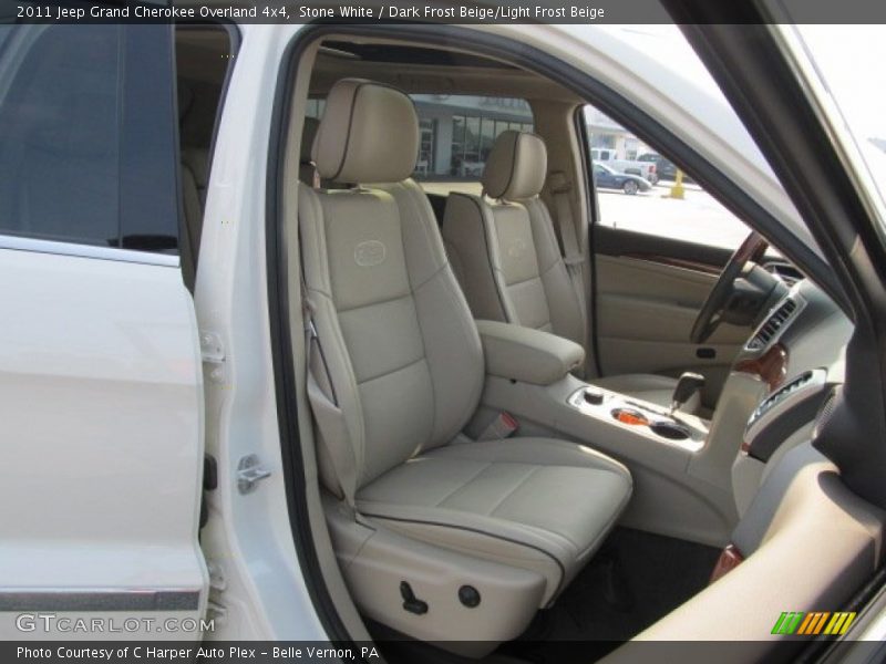  2011 Grand Cherokee Overland 4x4 Dark Frost Beige/Light Frost Beige Interior