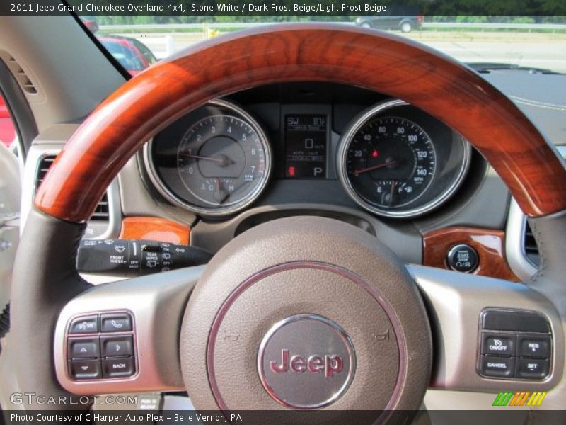  2011 Grand Cherokee Overland 4x4 Steering Wheel