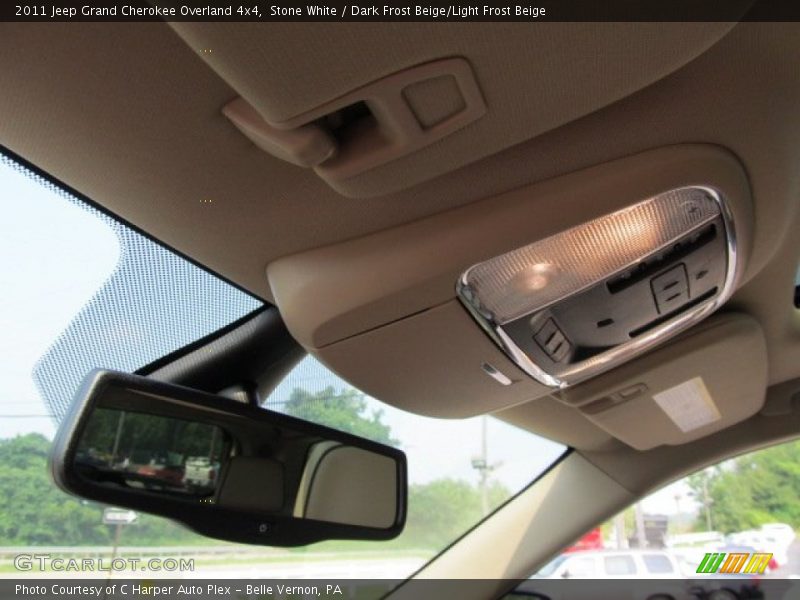 Stone White / Dark Frost Beige/Light Frost Beige 2011 Jeep Grand Cherokee Overland 4x4