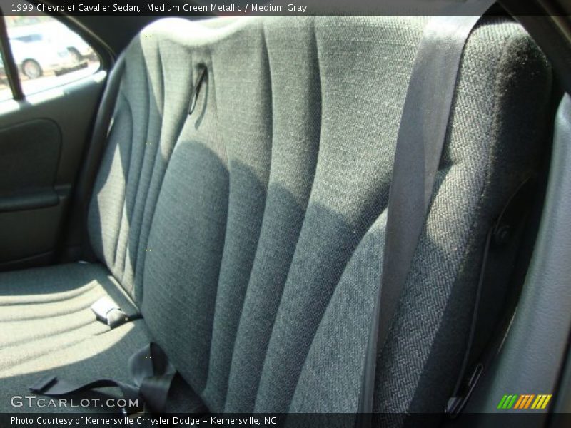 Medium Green Metallic / Medium Gray 1999 Chevrolet Cavalier Sedan