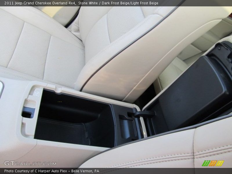 Stone White / Dark Frost Beige/Light Frost Beige 2011 Jeep Grand Cherokee Overland 4x4