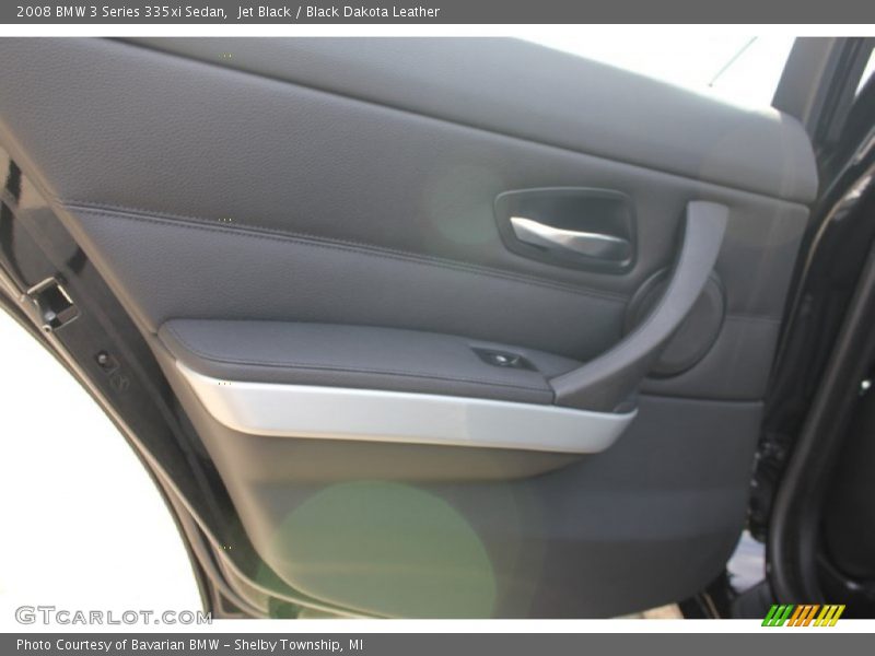 Jet Black / Black Dakota Leather 2008 BMW 3 Series 335xi Sedan