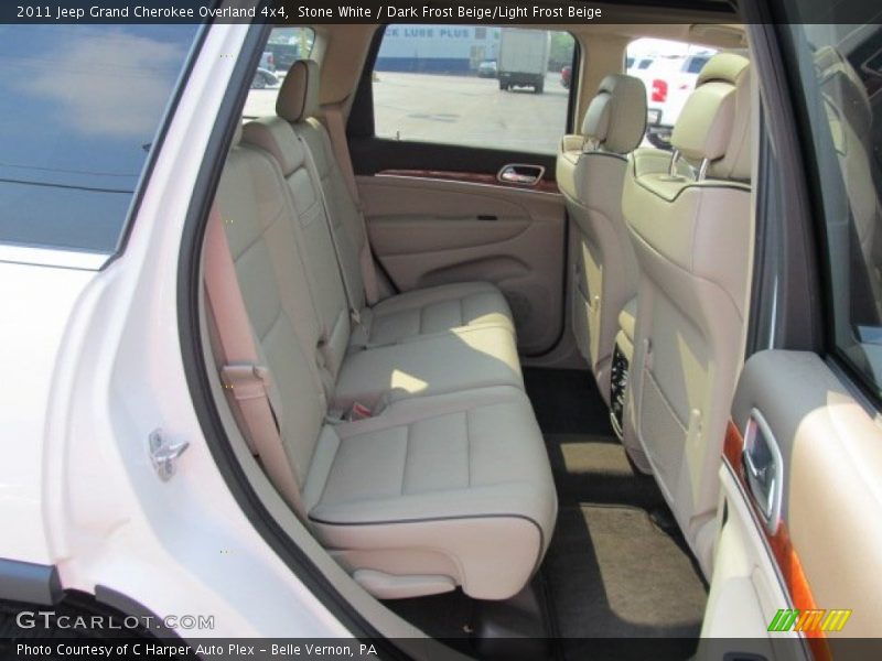 Stone White / Dark Frost Beige/Light Frost Beige 2011 Jeep Grand Cherokee Overland 4x4