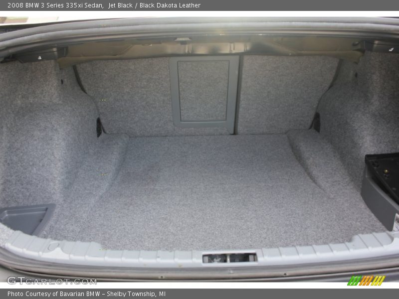 Jet Black / Black Dakota Leather 2008 BMW 3 Series 335xi Sedan