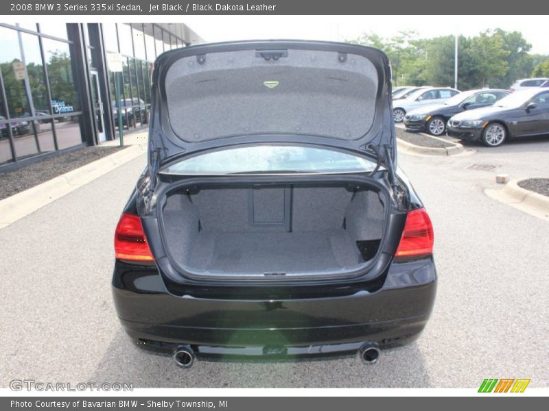 Jet Black / Black Dakota Leather 2008 BMW 3 Series 335xi Sedan