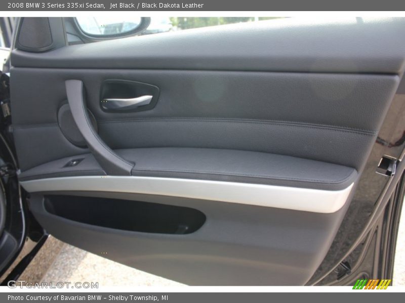 Jet Black / Black Dakota Leather 2008 BMW 3 Series 335xi Sedan