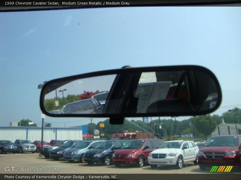 Medium Green Metallic / Medium Gray 1999 Chevrolet Cavalier Sedan