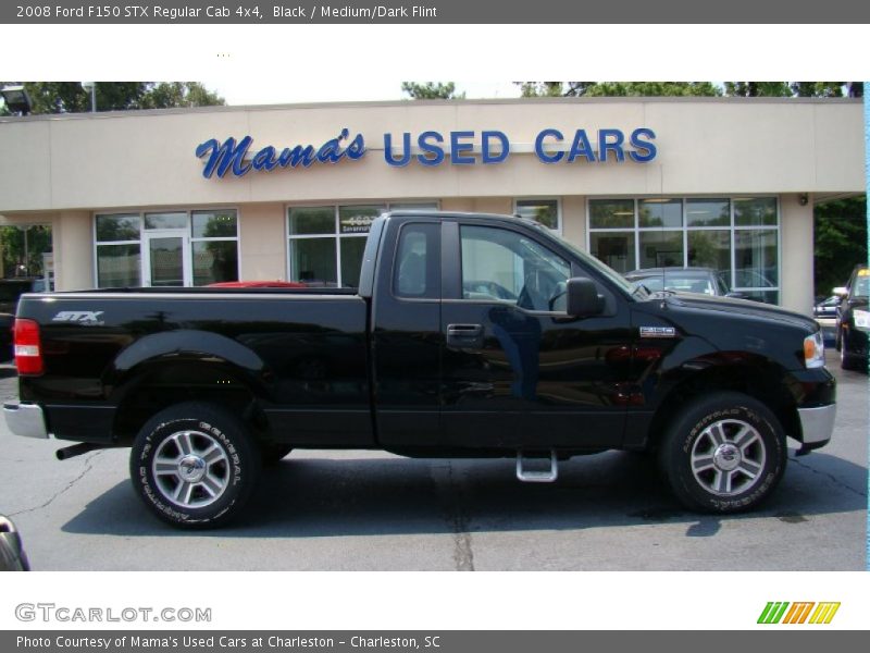 Black / Medium/Dark Flint 2008 Ford F150 STX Regular Cab 4x4