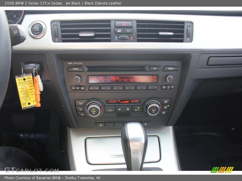 Jet Black / Black Dakota Leather 2008 BMW 3 Series 335xi Sedan