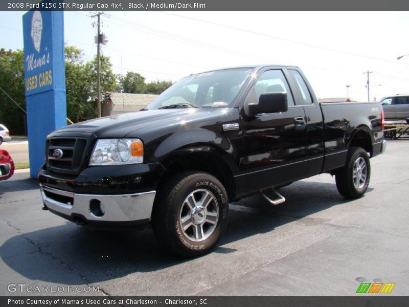 Black / Medium/Dark Flint 2008 Ford F150 STX Regular Cab 4x4