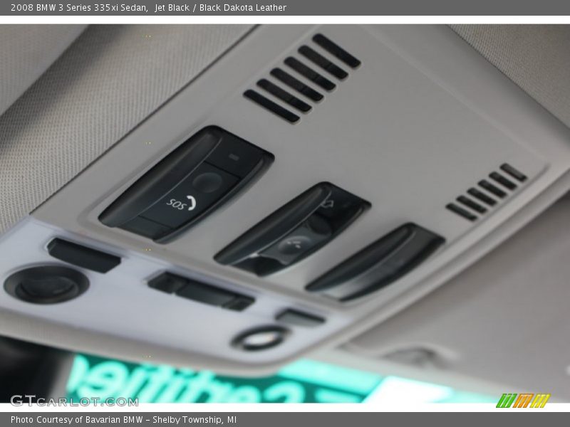 Jet Black / Black Dakota Leather 2008 BMW 3 Series 335xi Sedan