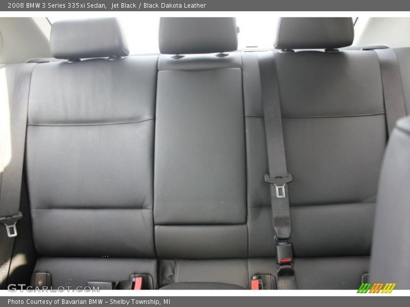 Jet Black / Black Dakota Leather 2008 BMW 3 Series 335xi Sedan