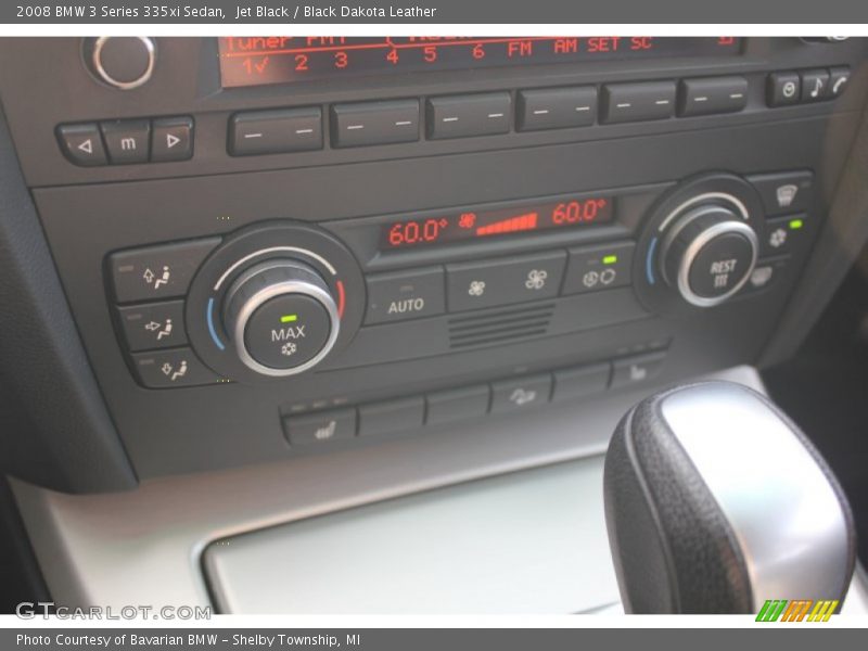 Jet Black / Black Dakota Leather 2008 BMW 3 Series 335xi Sedan